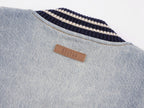 3D elf retro baseball cotton jacket