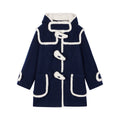 Faux fur fisherman coat