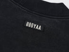T-shirt with 3d tape embroidered undersea octopus