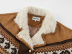 Year of the Horse limited fair isle cotton jacket