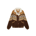 Year of the Horse limited fair isle cotton jacket