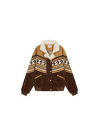 Year of the Horse limited fair isle cotton jacket