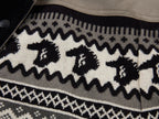 Year of the Horse limited fair isle cotton jacket