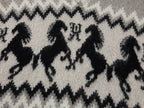 Year of the Horse limited fair isle hooded pullover