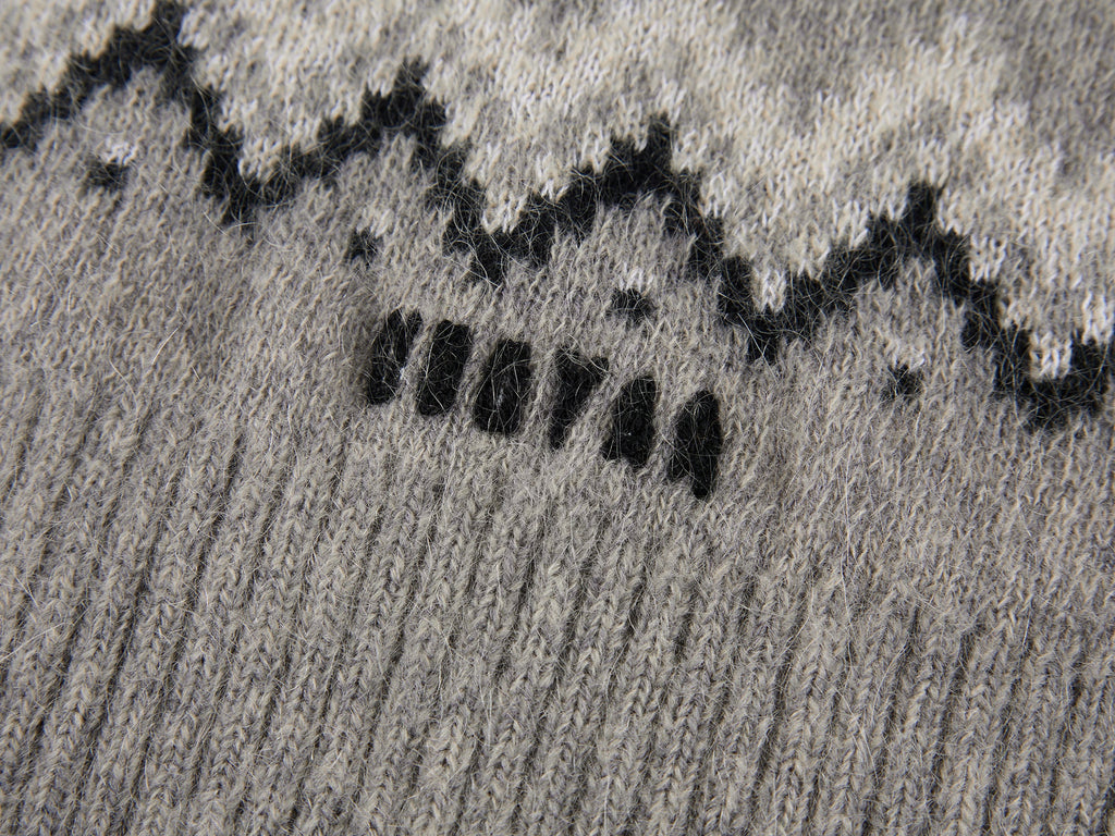 Year of the Horse limited fair isle hooded pullover