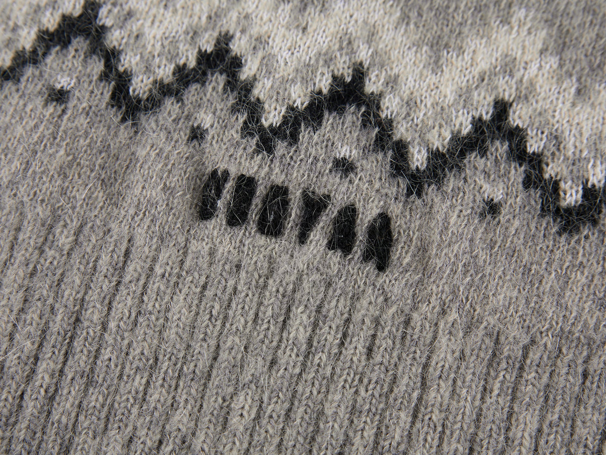 Year of the Horse limited fair isle hooded pullover