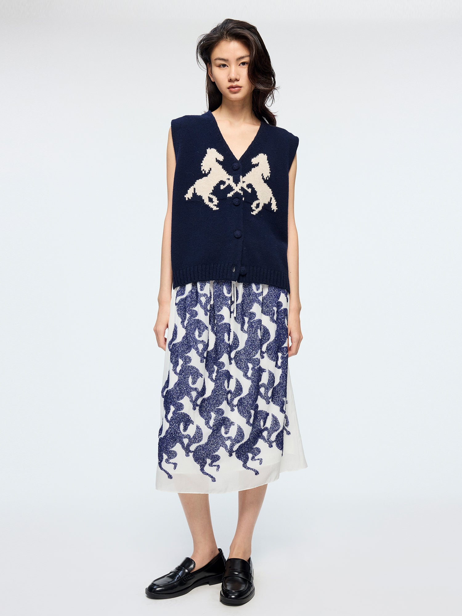 Year of the Horse limited knit vest