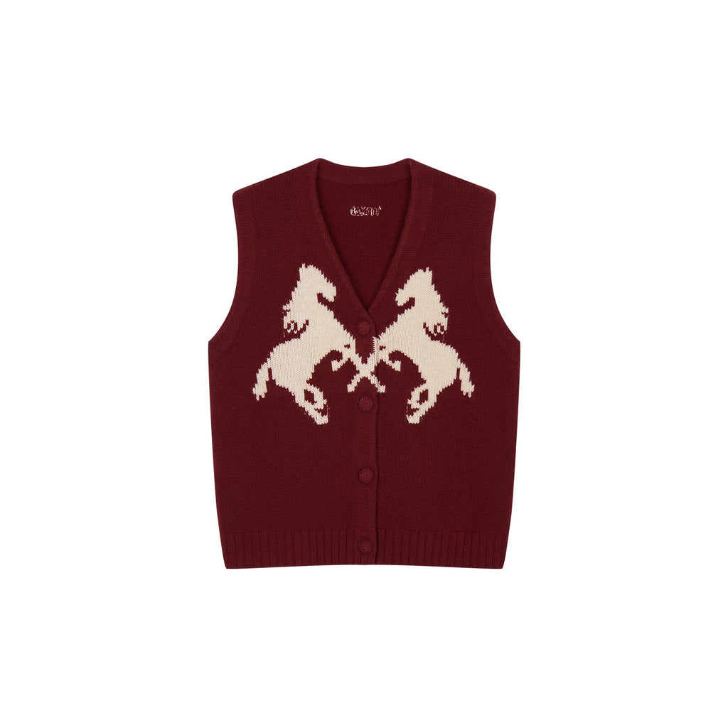 Year of the Horse limited knit vest