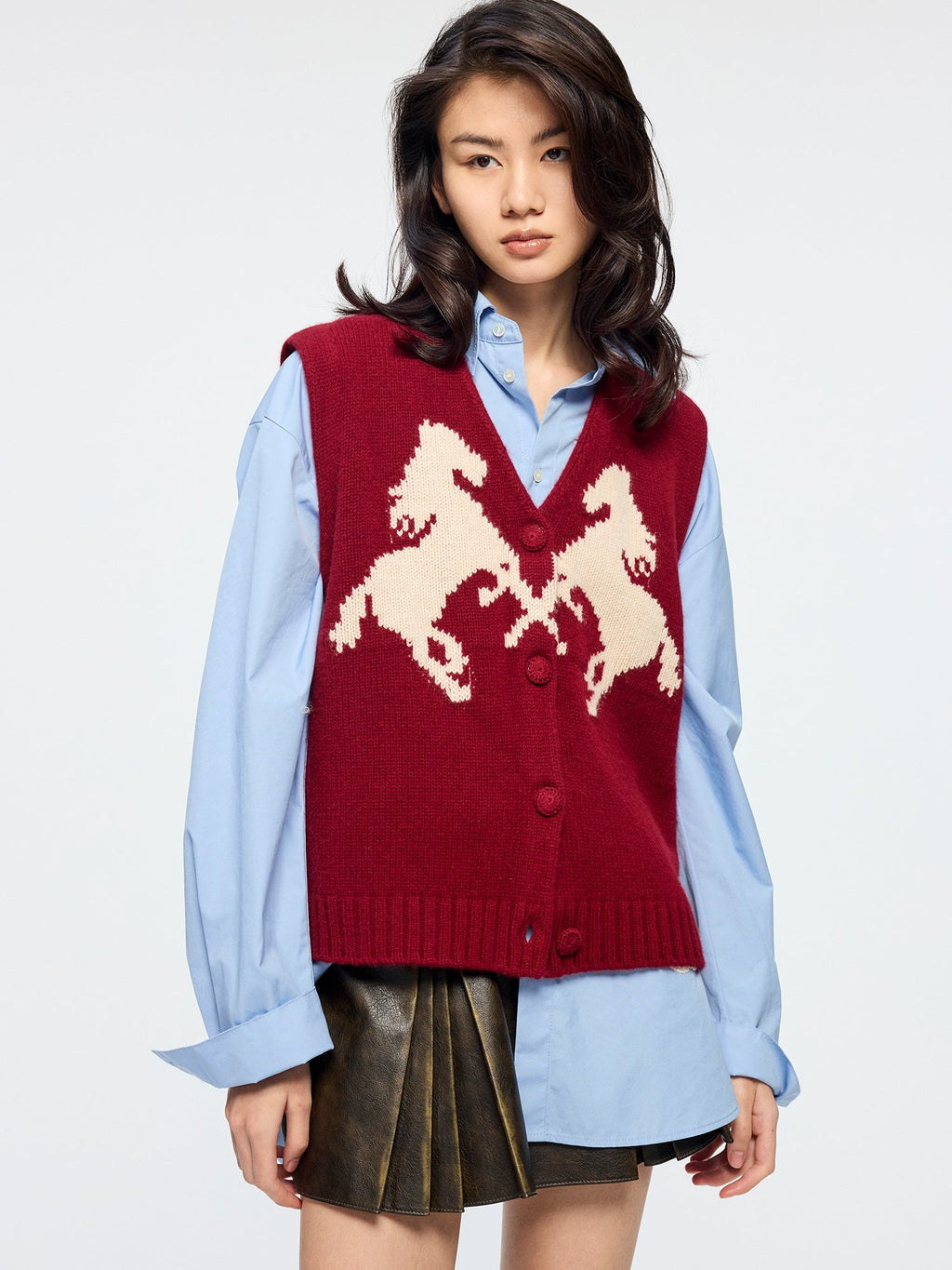 Year of the Horse limited knit vest