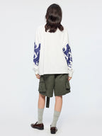 Year of the Horse limited sequin embroidered long sleeve t-shirt