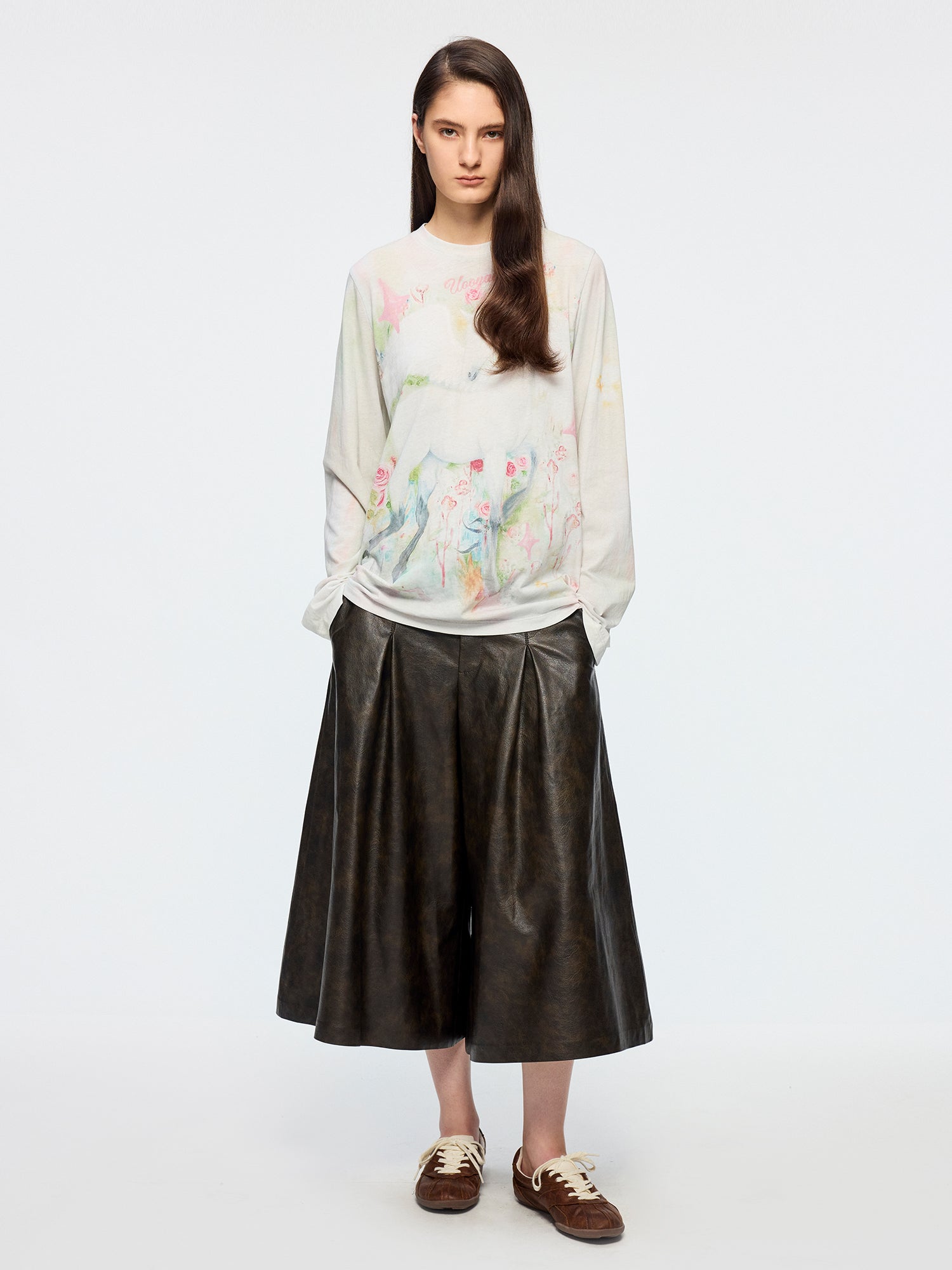 Painted pegasus long sleeve t-shirt