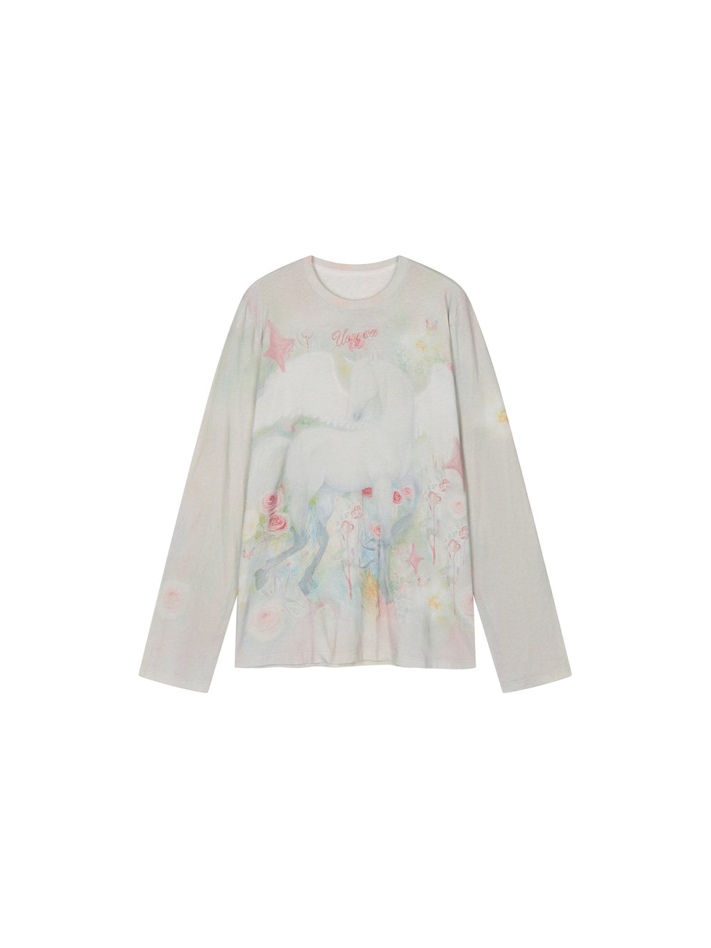 Painted pegasus long sleeve t-shirt