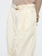 Pleated suit trousers