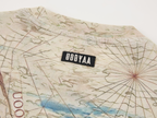Vintage map long sleeve T shirt