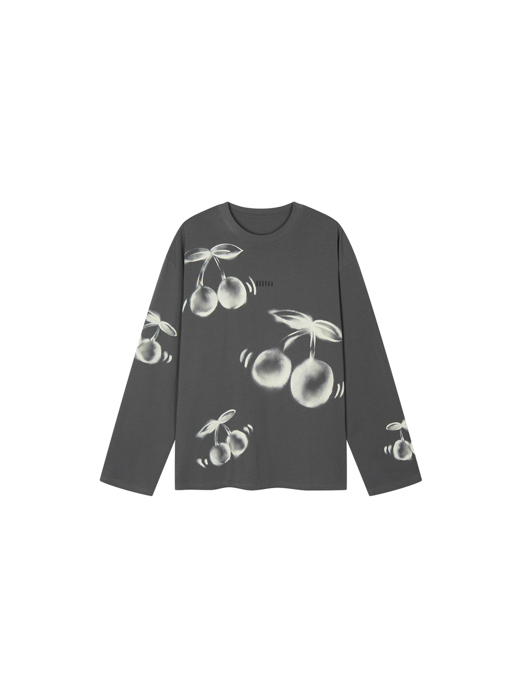 Sporty cherry long sleeve T shirt