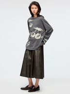Sporty cherry long sleeve T shirt