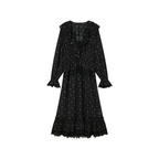 Floral ruffle tiered dress