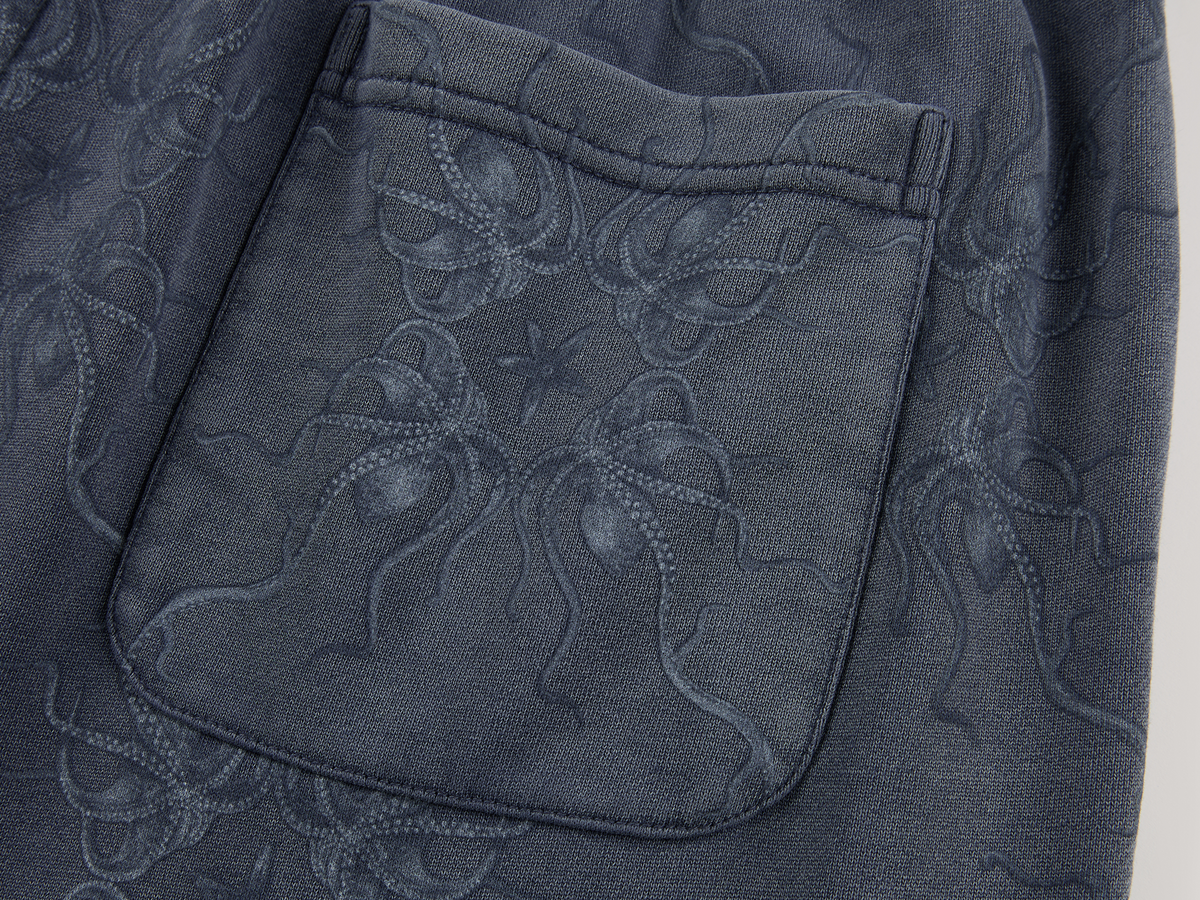 Fantasy octopus print sweatpants