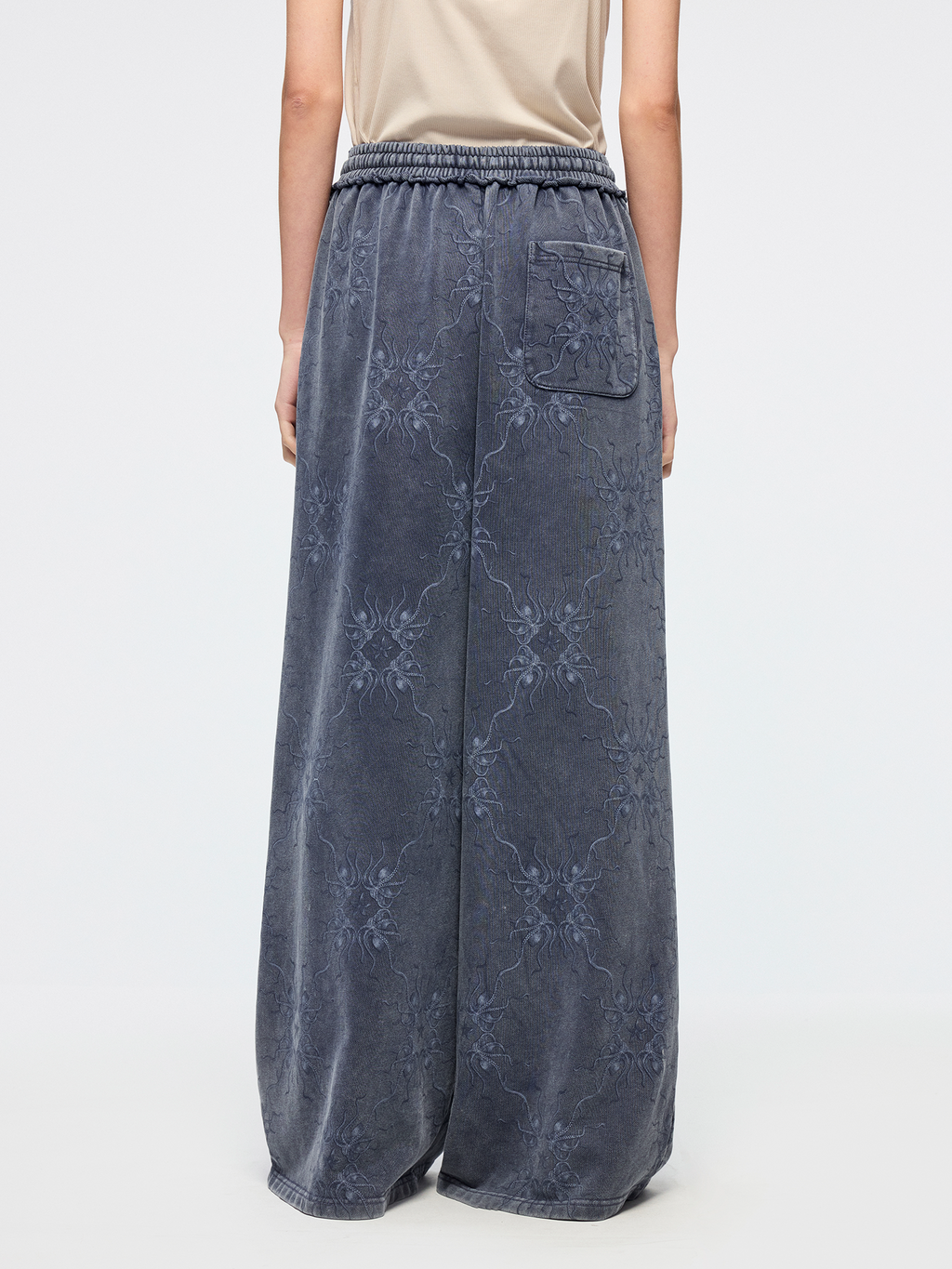 Fantasy octopus print sweatpants