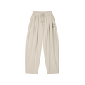 Angel print balloon sweatpants