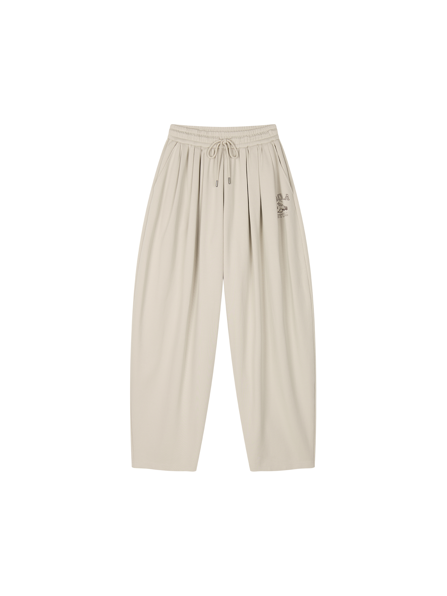 Angel print balloon sweatpants