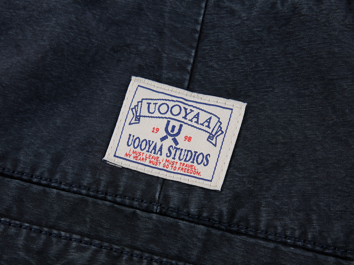 Vintage washed collegiate shorts