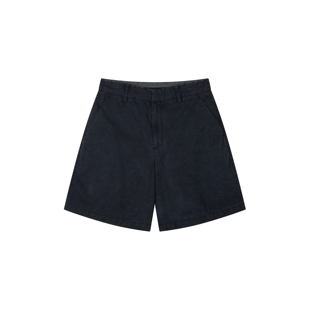 Vintage washed collegiate shorts