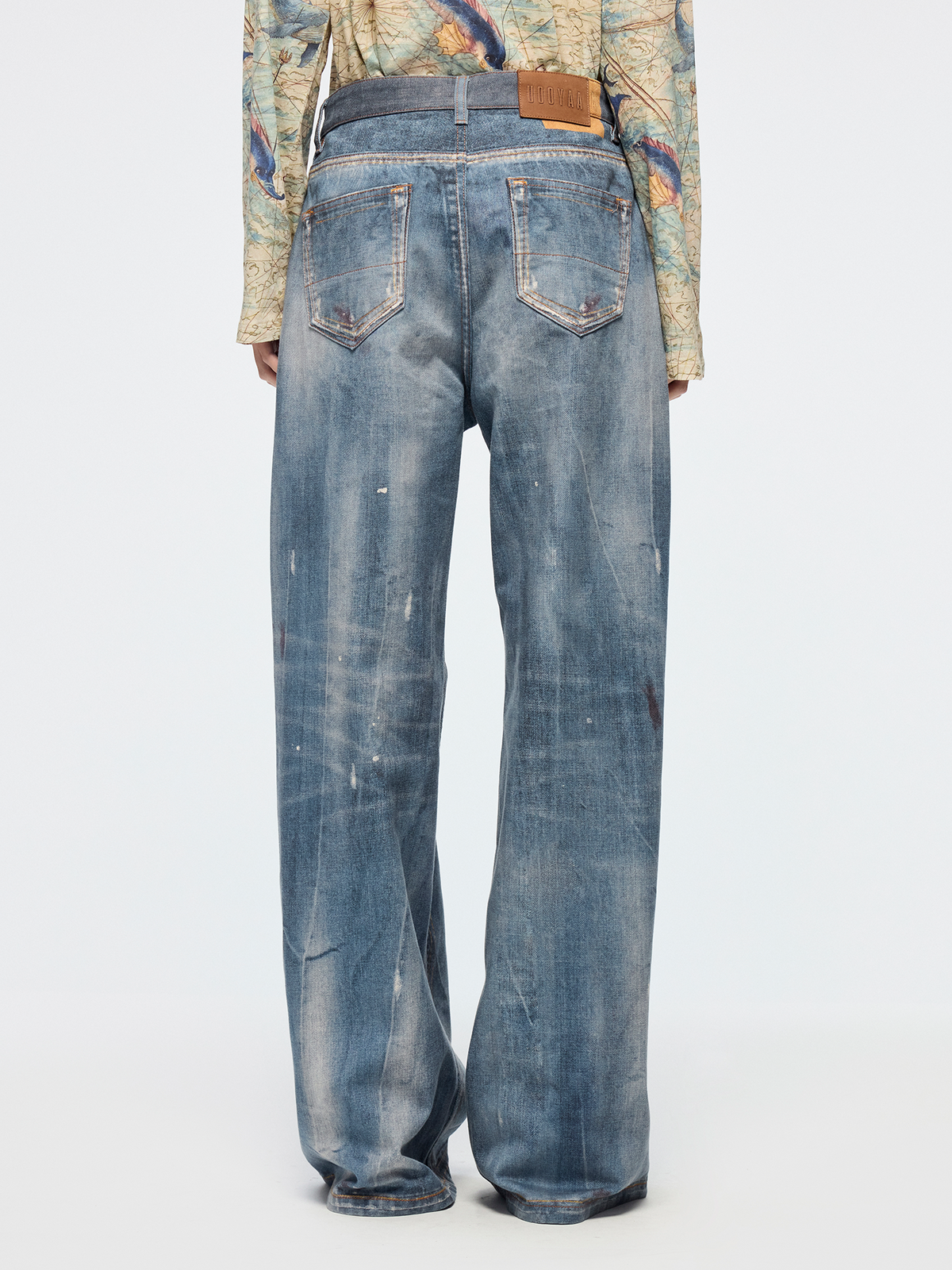 Surreal optical illusion jeans
