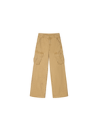Hand tie dyed cargo jeans