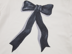 Oil painting bow T shirt
