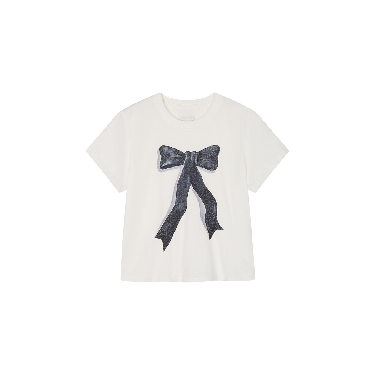 Oil painting bow T shirt