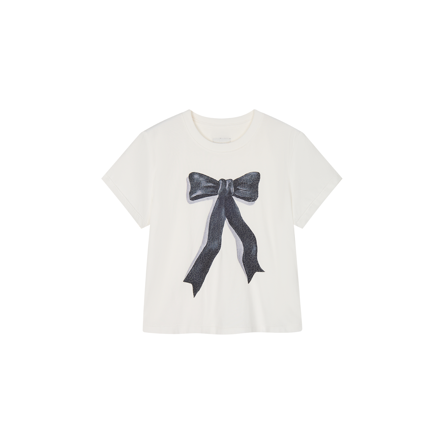Oil painting bow T shirt