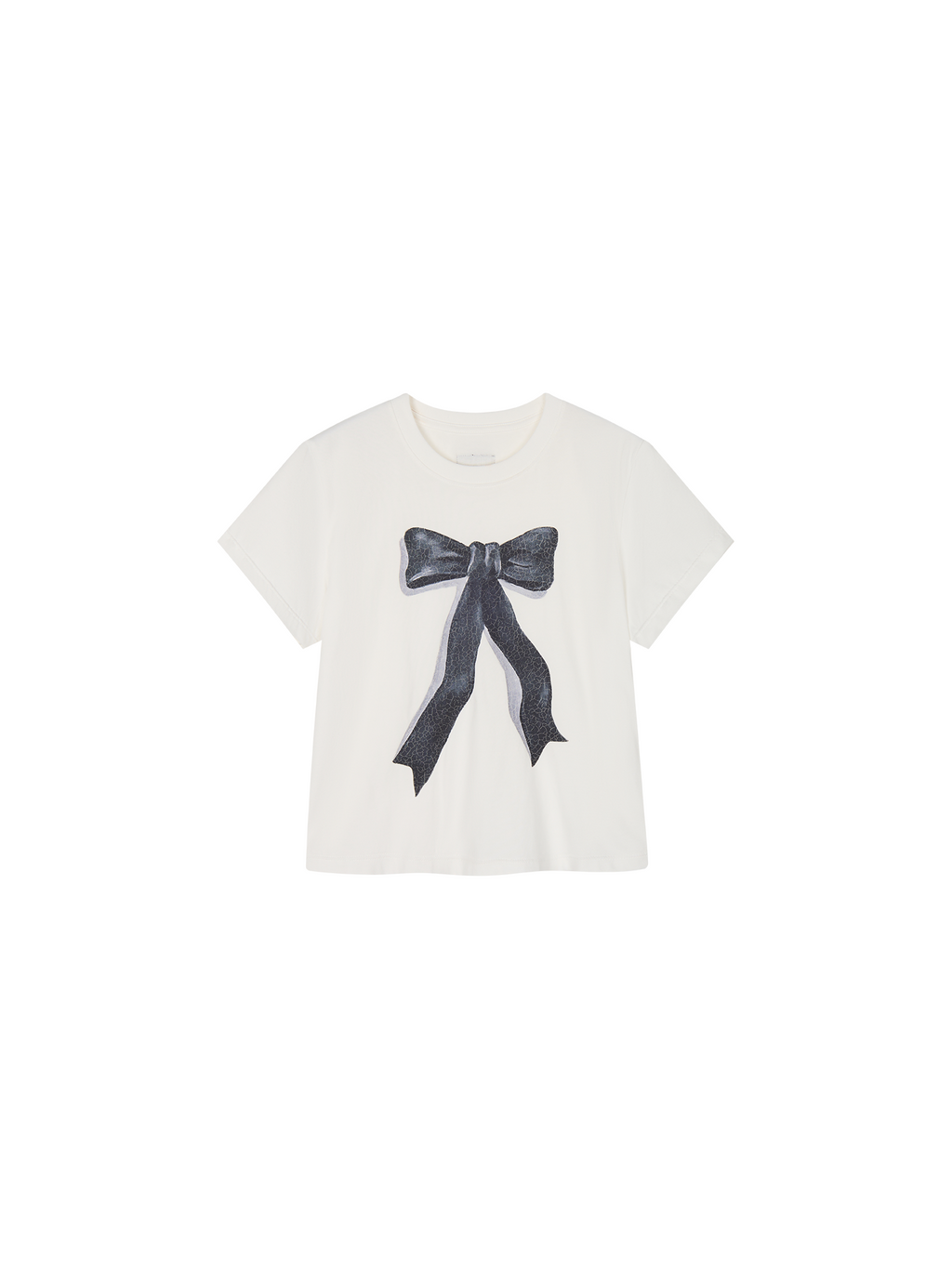 Oil painting bow T shirt