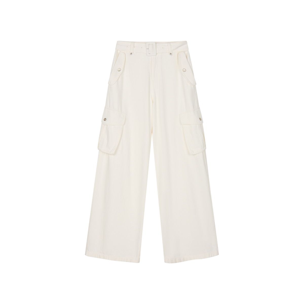 Belted cargo pants