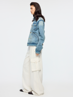 Belted cargo pants