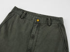 Curved leg cargo pants