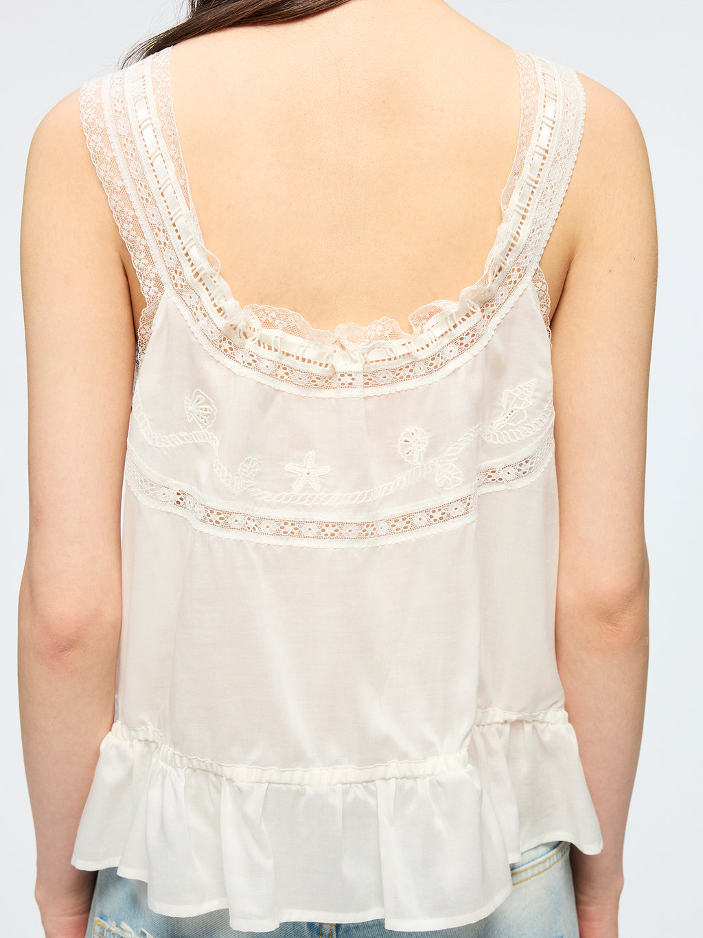 French edwardian lace camisole