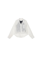 Rhinestone layered shirt