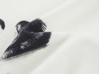 Swan print ringer T-shirt