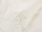 Openwork embroidered shorts