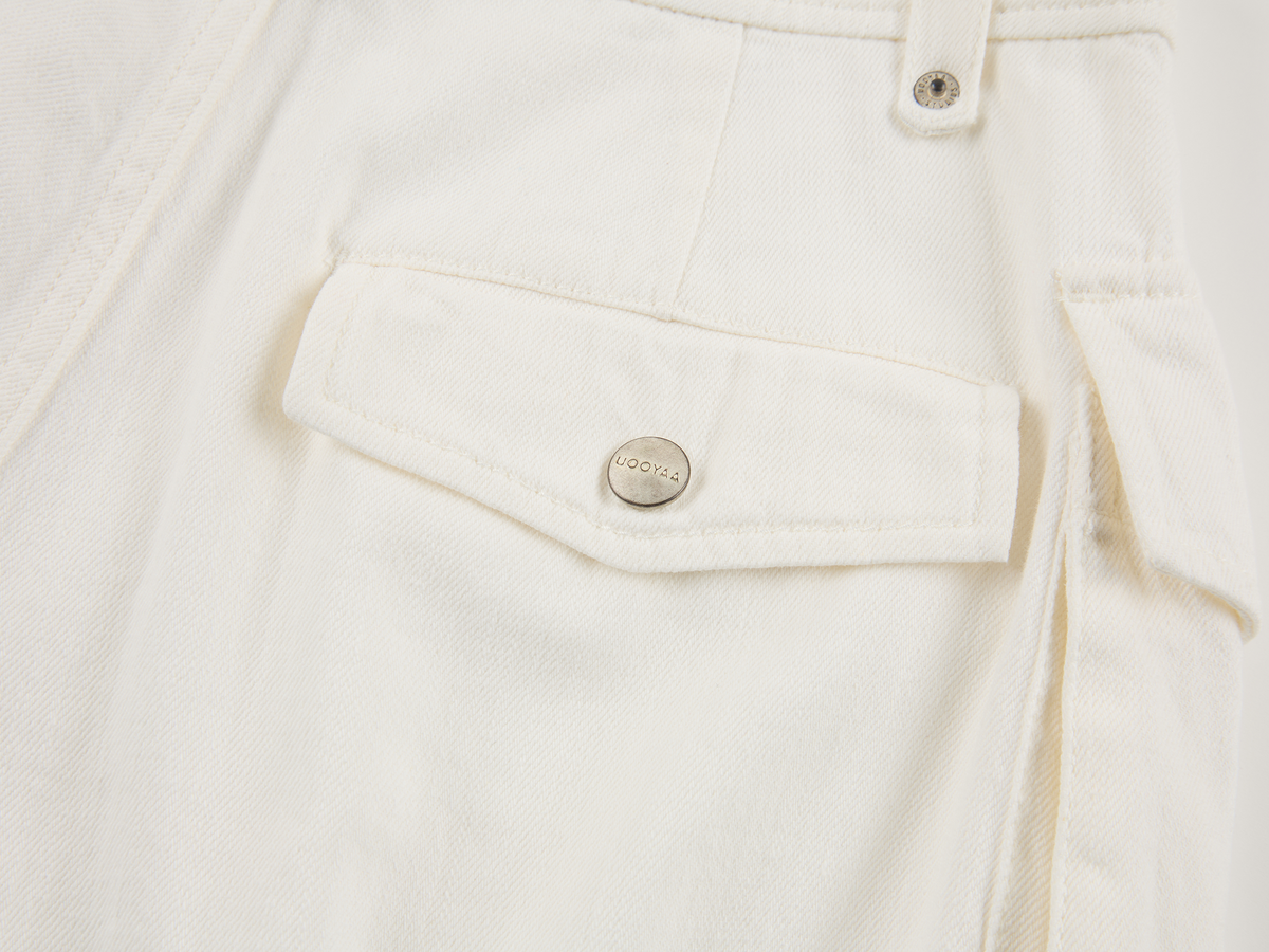 Belted cargo shorts