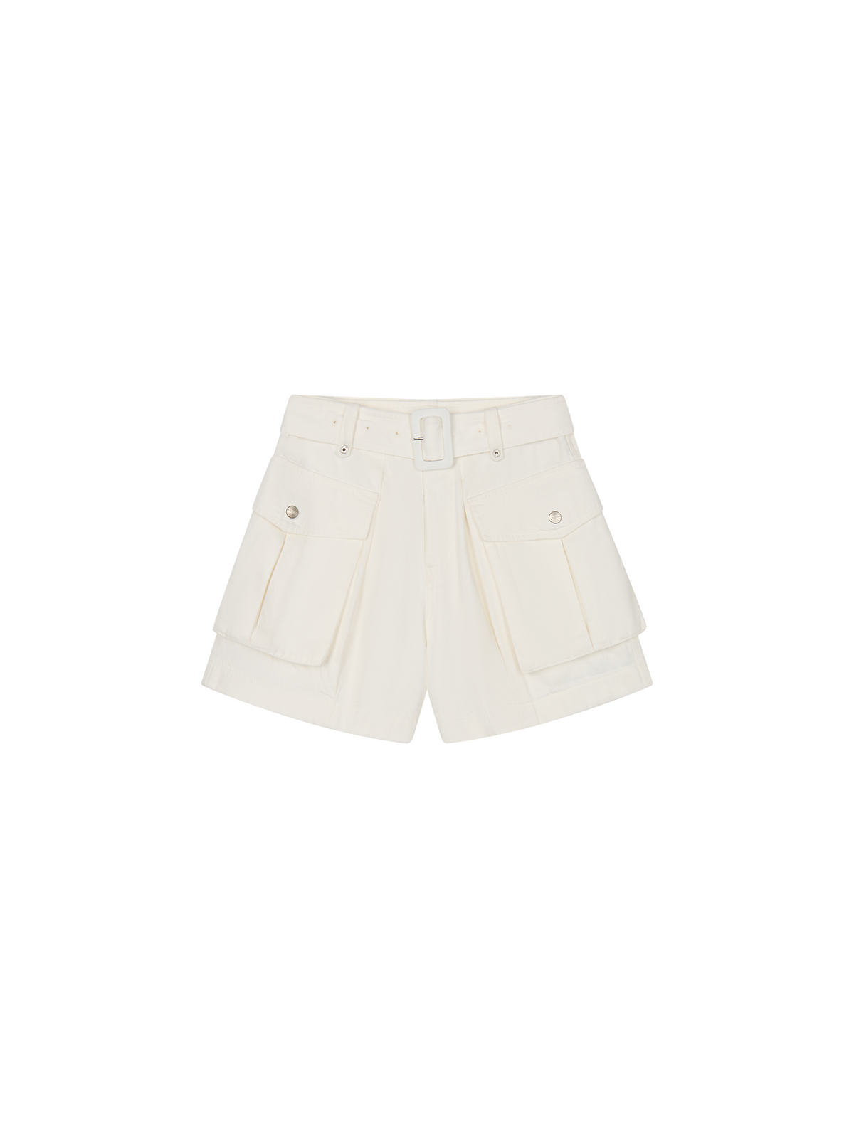 Belted cargo shorts