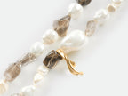Baroque Pearl Smoky Quartz Necklace