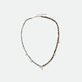 Smoky Quartz Green Kyanite Necklace