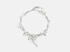 Metal Bow Necklace