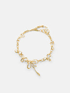 Metal Bow Necklace