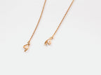 Bow Twist-Chain Adjustable Long Necklace