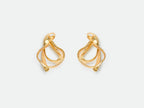 Half-Bow Stud Earrings