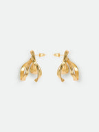 Half-Bow Stud Earrings