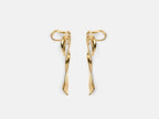 Large Half-Bow Stud Earrings